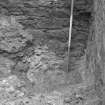 Falkland Palace Excavations
Frame 9 - Trench 6, showing construction trench for east wall of Cellar J - from south
