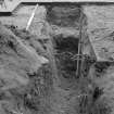 Falkland Palace Excavations
Frame 25 - The linking trench to the south of the cross-house - from west
