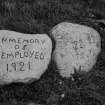 Memorial Stone Commemorating Hunger Strike