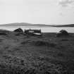 Cottages at Laimrig Ruadh, Berneray, Harris Parish, Western Isles