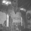 Earl of Mar & Kellies Mausoleum, interior, Alloa, Alloa Burgh, Clackmannan