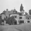 Achnagairn, service court, entrance to housekeepers dwelling, Kirkhill parish, Inverness, Highland