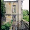 View from SE showing remains of pavilion, Mavisbank House.