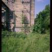 View from SW showing stabilised remains of main block, Mavisbank House.