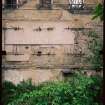 View from SE showing stabilised remains of main block, Mavisbank House.