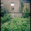 View from NW showing remains of pavilion, Mavisbank House..