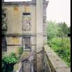 View from SE showing remains of pavilion, Mavisbank House.