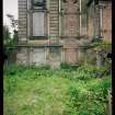 View from NE showing stabilised remains of main block, Mavisbank House.