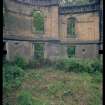 View from SE showing remains of quadrant screen wall, Mavisbank House.