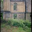 View from SE showing remains of quadrant screen wall, Mavisbank House.