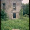 View from SE showing remains of pavilion, Mavisbank House.