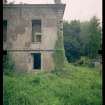 View from SE showing remains of pavilion, Mavisbank House.