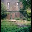 View from NW showing remains of pavilion, Mavisbank House.