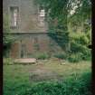 View from NW showing remains of pavilion, Mavisbank House.