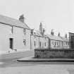 General view of fronts of 10, 12 and 14 Fife Street, Banff.