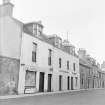 General view of 49-51 North Castle Street, Banff, showing the premises of Stevenson's Bakery.