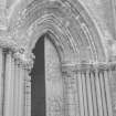 West door, St Magnus Cathedral, Kirkwall, Orkney 