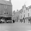 General view of 5 and 7 Boyndie Street from High Street, Banff.