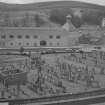 Rothes Burial ground and Glen Rothes Distillery, Rothes Burgh, Moray, Grampian