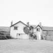 West (centre) and Castle Cottages, Portencross, West Kilbride Parish, Cunninghame