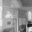 Interior, showing gallery, Kilmorich Parish Church, Cairndow, Lochgoilhead and Kilmorlich, Argyll & Bute 