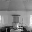Interior, showing pulpit,  Kilmorich Parish Church, Cairndow, Lochgoilhead and Kilmorlich, Argyll & Bute 