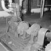 Ardrossan, Refinery & Bitumen Plant. Interior.
Detail of steam engine.