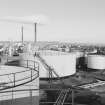 Ardrossan, Refinery & Bitumen Plant. View from S from top of storage tank.