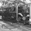 Ardrossan, Refinery & Bitumen Plant. View of bank of heat exchangers.