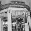 Ardrossan, Refinery & Bitumen Plant. Detail of base of insulated and heated storage tanks.