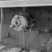 Ardrossan, Refinery & Bitumen Plant. Detail of steam intake valve on fireless locomotive.