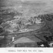 Ferguslie Mills. Copy of historic photograph showing aerial view.