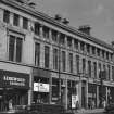 336-356 Sauchiehall Street, Glasgow, showing the Thompson building facade, and including Kirkwood Fashions and Third Eye Centre