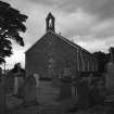 Aberluthnott Parish Church, south gable, Marykirk parish