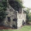 View of watch house to E of church.