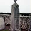 View of memorial.