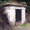 Detail of mausoleum.