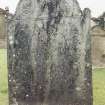 Detail of headstone.