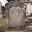 View of headstone to John McLeod.