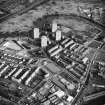 Glasgow, Dalmarnock.
General oblique aerial view.