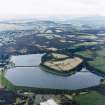 Oblique aerial view of Mugdock (NS57NE.63) and Craigmaddie (NS57NE.61) Reservoirs
