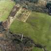 Oblique aerial photographic view of Philippa's Wood (NS 5301 8384) and Quarry Wood Old Aqueduct Bridges (NS 52893 84043).