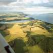 Aerial view of Munlochy Bay, Black Isle, looking NE.