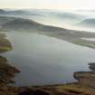 Aerial view of Loch Duntelchaig, SW of Inverness, looking S.