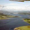 Aerial view of Dornoch Firth, looking W.