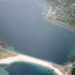 Aerial view of Churchill Barrier No. 1, Orkney, looking W.