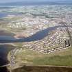 Aerial view of South Kessock and Longman Industrial Estate, Inverness, looking E.