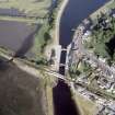 Aerial view of Caledonian Canal at Clachnaharry, Inverness, looking SE.
