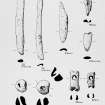 Bone implements - Bu broch.  BAR Fig.1.15, p47