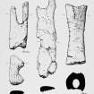 Perforated Cetacean bone implements and a miscellaneous object - Bu broch.  BAR Fig.1.18, p50